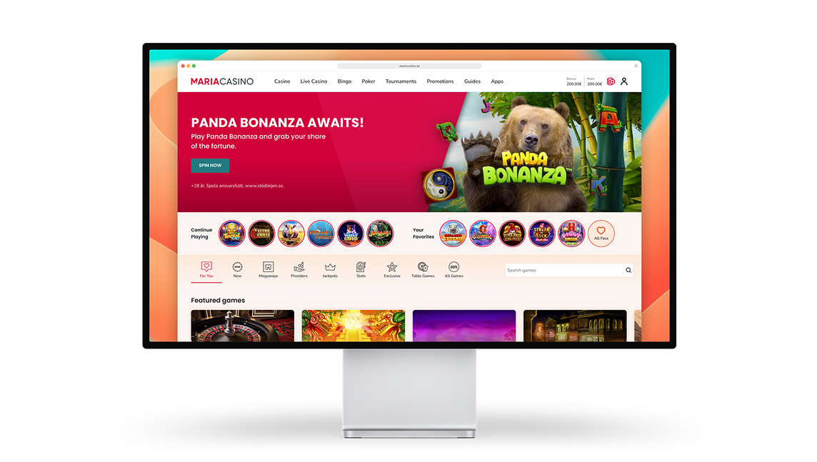 Maria Casino rebrand